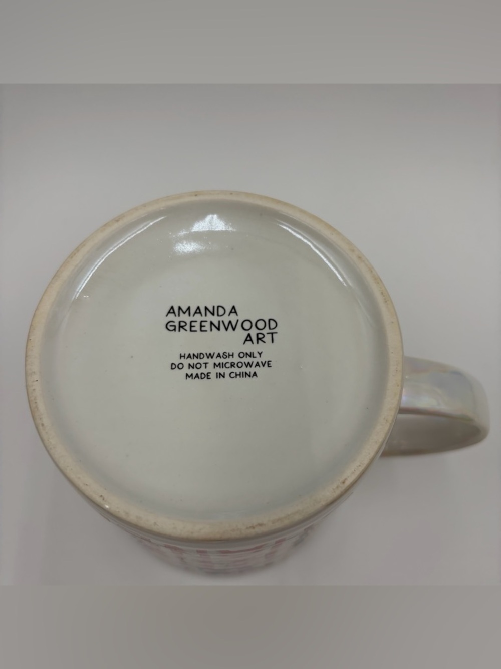 Amanda Greenwood Art Design Perfume Coffee Tea Mug Pearlized - Picture 6 of 10